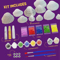 Kids Sea Shell Painting Kit - Arts & Crafts Gifts for Boys and Girls - Craft Activities Kits - Creative Art Activity Gift Toys for Age 6, 7, 8, 9, 10, 11 & 12 Year Old 8-12